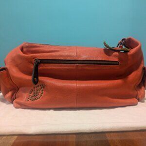 Betsey Johnson Red Leather Bag